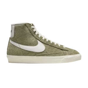 Nike Wmns Blazer Mid '77 Vintage 'Olive Suede' Olive moyen/Lait de coco/Noir/Voile DV7006 201