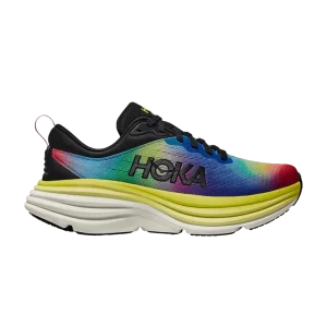 HOKA Wmns Bondi 8 'Rainbow' Baskets Noir/Multicolore 1127952 BKML