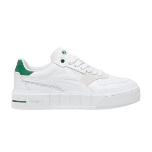 Baskets Puma Wmns Cali Court Match 'White Archive Green 'Blanc/Vert archive 393094 01