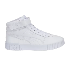 Baskets Puma Wmns Carina 2.0 Mid 'White Silver 'Blanc/Blanc/Argent 385851 02