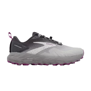 Baskets Brooks Wmns Cascadia 17 Wide 'Oyster Purple 'Oysters/Blackened Pearl/Purple 120392 1D 028