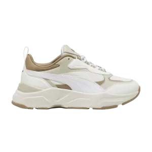 Puma Wmns Cassia 'Warm White Oak Branch' Baskets Blanc chaud/Blanc/Dusert Dust 384647 22