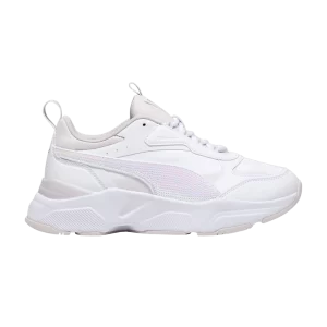 Baskets Puma Wmns Cassia 'Winter Wonderland – Blanc 'Blanc/Blanc/Galaxy Rose 393975 01