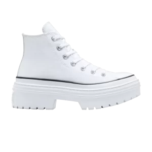 Converse Wmns Chuck Taylor All Star Lugged Heel Platform High 'Blanc Noir' Baskets Blanc/Noir/Aigrette A10364C