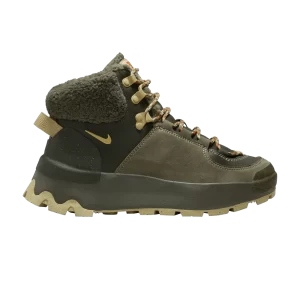 Nike Wmns City Classic Premium 'Cargo Khaki Sesame' Baskets Cargo kaki/Olive moyen/Orange feu de joie/Sésame FD0211 300