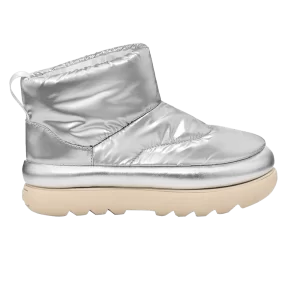 UGG Wmns Classic Maxi Mini 'Metallic Silver 'Baskets Argent métallisé 1135151 MSLV