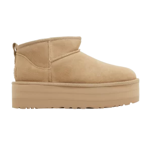 Baskets UGG Wmns Classic Ultra Mini Platform Boot 'Mustard Seed' graine de moutarde 1135092 MDSD