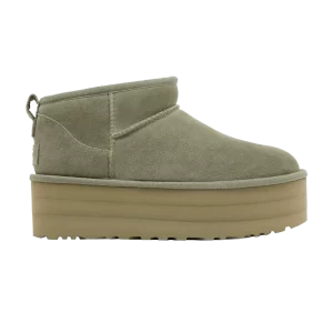 UGG Wmns Classic Ultra Mini Platform Boot 'Shaded Clover' Baskets shady clover 1135092 SDC