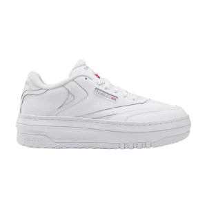 Reebok Wmns Club C Extra 'White Grey' Baskets Chaussures Blanches/Chaussures Blanches/Gris Pur 100033501