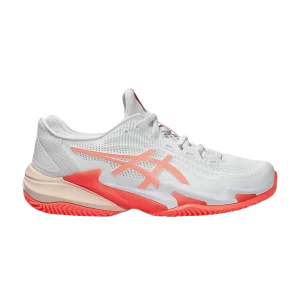ASICS Wmns Court FF 3 Clay 'White Sun Coral' Blanc/Corail Ensoleillé 1042A221 103