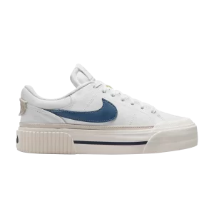 Nike Wmns Court Legacy Lift 'White Diffused Blue' Blanc/Marron clair/Voile/Bleu diffus DM7590 104