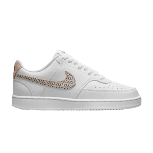 Nike Wmns Court Vision Low Next Nature 'United in Victory' Blanc/Noir/Blanc sommet/Chanvre FN7323 100