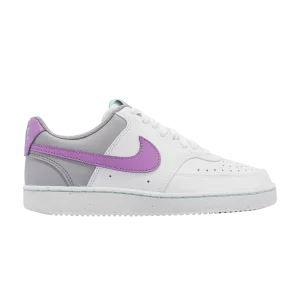 Nike Wmns Court Vision Low Next Nature 'White Rush Fuchsia' Blanc/Fuchsia Peak/Étain FN7141 100