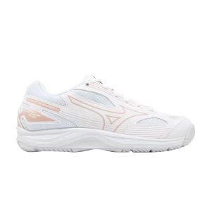 Baskets Mizuno Wmns Cyclone Speed 4 'White Peach Parfait' Blanc/Peach Parfait/Halogen Blue V1GC238025