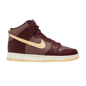 Nike Wmns Dunk High 'Plum Eclipse' Prune éclipse/Vanille pâle/Bourgogne nuit DD1869 202