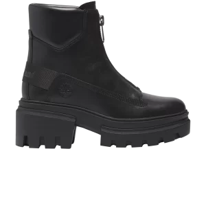Timberland Wmns Everleigh Front-Zip Boot 'Triple Black' Baskets Noir TB0A5YJV 015