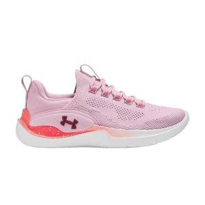 Under Armour Wmns Flow Dynamic 'Pink Shadow Deep Red' Baskets Rose Shadow/Venom Rouge/Deep Rouge 3026107 601