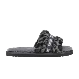 Baskets Puma Wmns Fluff Slide 'I Am The Drama – Gris Léopard 'Gris minéral/ardoise tempête/noir 395434 02