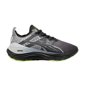 Baskets Puma Wmns ForeverRun Nitro 'Water Repellent – Black Fizzy Apple 'Noir/Gris glacier/Pomme effervescente 310090 01