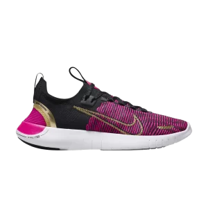 Nike Wmns Free RN Next Nature 'Black Fireberry' Baskets Noir/Fireberry/Rose féroce/Or métallique DX6482 004