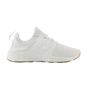 Baskets New Balance Wmns Fresh Foam X Cruz v3 Wide 'White Gum 'Blanc/Bubblegum WCRUZLY3 D
