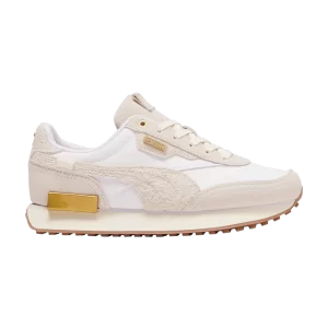 Baskets Puma Wmns Future Rider PED 'White Frosted Ivory 'Blanc/Matte Ivory/Gold Team 392699 01