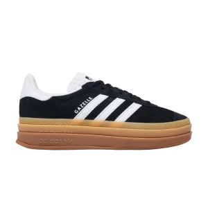 adidas Wmns Gazelle Bold 'Black Gum' Baskets Noir/Blanc/Blanc IE0876