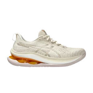 ASICS Wmns Gel Kinsei Max 'Oatmeal White' Avoine/Blanc 1012B512 250