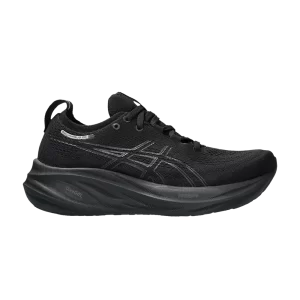ASICS Femme Gel Nimbus 26 'Triple Noir' Noir/Noir 1012B601 002