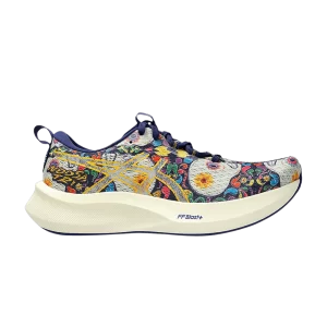 ASICS Wmns Gel Noosa Tri 16 Édition Limitée 'Día De Muertos' Baskets Bleu Plongée/Saffron 1012B813 400