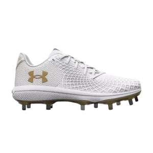 Under Armour Wmns Glyde 2 MT 'White Metallic Gold' Baskets Blanc/Or métallisé 3026601 105