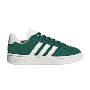adidas Wmns Grand Court Alpha 'Collegiate Green Off White' Baskets Collegiate Vert/Blanc/Or Métallique ID8853
