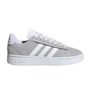 adidas Wmns Grand Court Alpha 'Gris Blanc' Baskets Gris Deux/Blanc Nuage/Argent Métallique ID5288