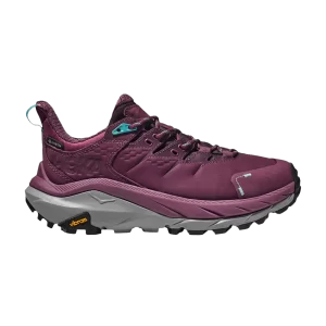 HOKA Wmns Kaha 2 Low GORE-TEX 'Grape Wine' Baskets Vin de raisin/Teinte côtière 1123191 GWCS