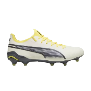 Baskets Puma Wmns King Ultimate FG AG 'Voltage Pack' Montagne neige/Asphalte/Jaune feu 107565 03