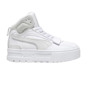 Baskets Puma Wmns Mayze Mid Premium 'White' Blanc 393083 02