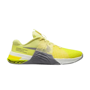Nike Wmns Metcon 8 'Citron Tint Cool Grey' Citron/Gris froid/Blanc sommet/Gris fumée clair DO9327 801