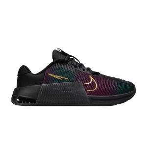 Nike Wmns Metcon 9 Premium 'Black Fireberry Gold' Noir/Fireberry/Or Métallique FB7151 001