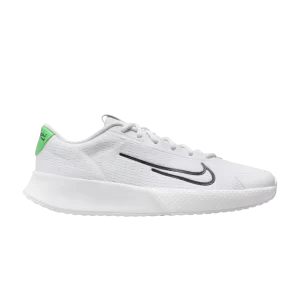 Baskets Wmns NikeCourt Vapor Lite 2 HC 'White Poison Green 'Blanc/Vert Poison/Noir DV2019 106