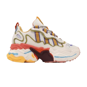 adidas Wmns Ozthemis 'Paint Smudge' Baskets Craie Blanc/Olive Pulse/Half Spark IG5660