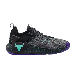Under Armour Wmns Project Rock 6 'Black Neptune' Baskets Noir/Gris/Neptune 3026535 001