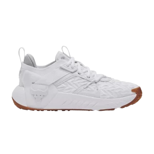 Under Armour Wmns Project Rock 6 'White Halo Grey' Baskets Blanc/Halo Gris 3026535 100