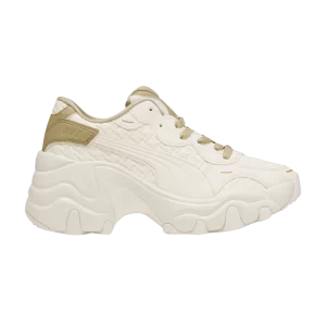 Baskets Puma Wmns Pulsar Wedge 'Deboss – Pristine 'Primordial/Prairie Tan 396449 01