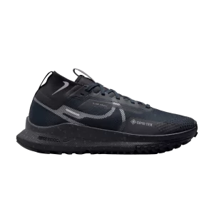 Nike Wmns React Pegasus Trail 4 GORE-TEX 'Dark Obsidian Metallic Silver' Dark Obsidian/Daybreak/Noir/Argent Métallique FZ4343 400