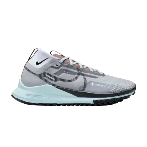 Nike Wmns React Pegasus Trail 4 GORE-TEX 'Light Smoke Glacier Blue' Gris fumée clair/Bleu glacier/Gris football/Noir DJ7929 005