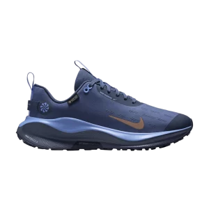 Nike Wmns ReactX Infinity Run 4 GORE-TEX 'Bleu tonnerre métallisé rouge bronze' Bleu tonnerre/Bleu diffus/Impulsion royale/Bronze rouge métallique HQ0264 401
