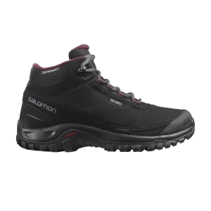 Salomon Wmns Shelter CSWP 'Black Ebony' Baskets Noir/Ébène/Dégustation de Vin L41110500