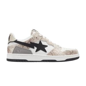 Baskets BAPE Wmns Sk8 Sta #1 'Beige Snakeskin' Beige 1J80291055 BEI