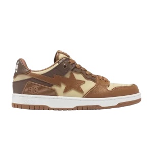Baskets BAPE Wmns Sk8 Sta #5 'Brown 'Brown 1J80291059 BRW