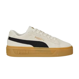 Baskets Puma Wmns Smash Platform V3 'Pristine Black Gum' Primordial/Noir/Or 391942 01